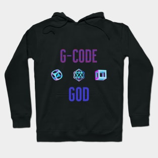 G-code God cnc operator programmer Hoodie